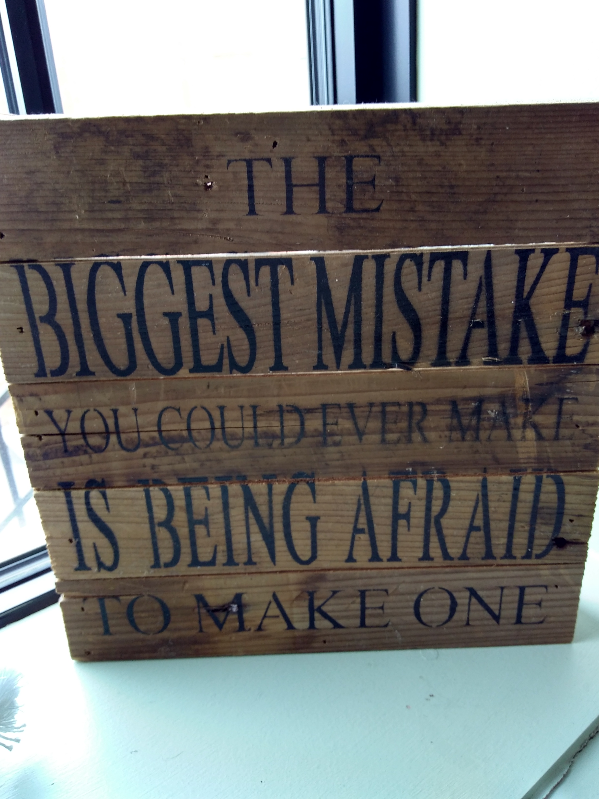 You are currently viewing Don’t Be Afraid to Make a Mistake